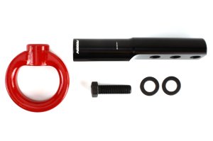 Honda Civic Type R Tow Hook Kit - Front - Perrin Performance - Red - `17-`21 Honda Civic Type R Tow Hook Kit - Front - Perrin Performance - Red - `17-`21